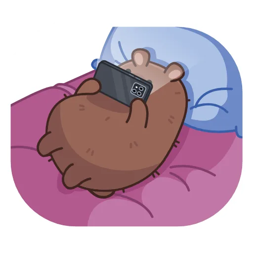 🎮 Стикер «Мишка Михаил» для Telegram