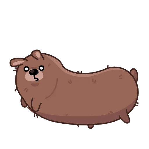 🤪 Стикер «Мишка Михаил» для Telegram