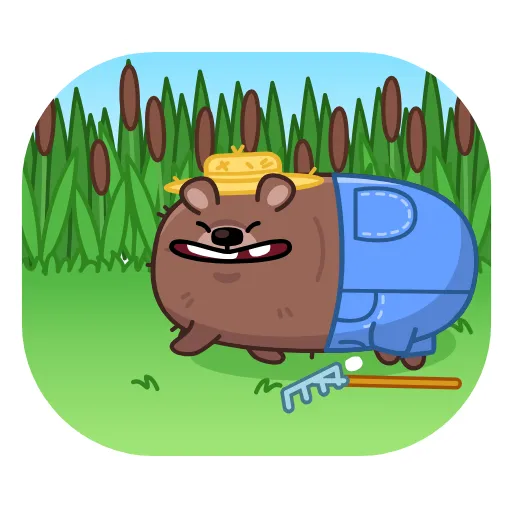 👨‍🌾 Стикер «Мишка Михаил» для Telegram