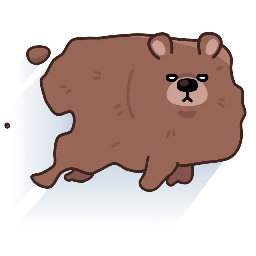 🫠 Стикер «Мишка Михаил» для Telegram