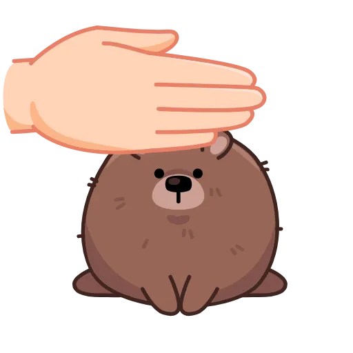 🫣 Стикер «Мишка Михаил» для Telegram