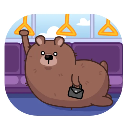 🚀 Стикер «Мишка Михаил» для Telegram