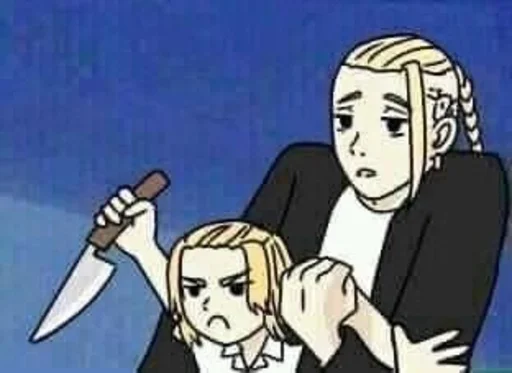 🔪 Стикер «Mikey» для Telegram