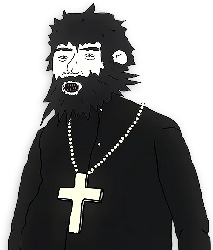 ⛪ Стикер «OGO» для Telegram