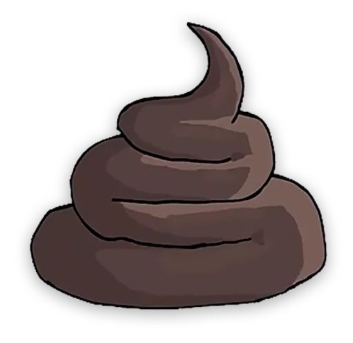 💩 Стикер «OGO» для Telegram