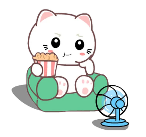 🍿 Стикер «Miki» для Telegram
