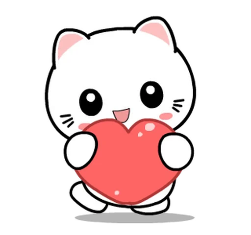 ❤️ Стикер «Miki» для Telegram