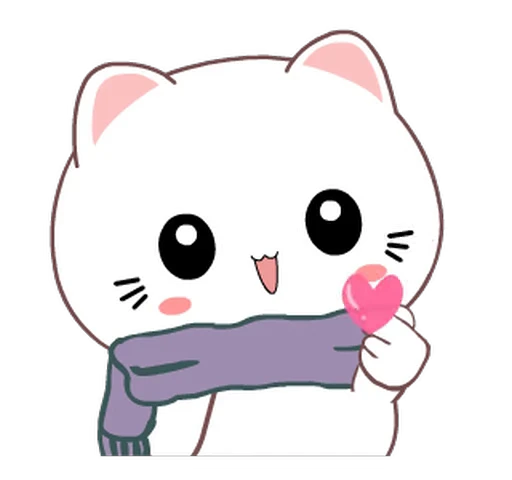 ❤️ Стикер «Miki» для Telegram