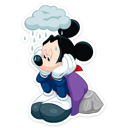 ☔️ Стикер «Вампир Микки» для Telegram