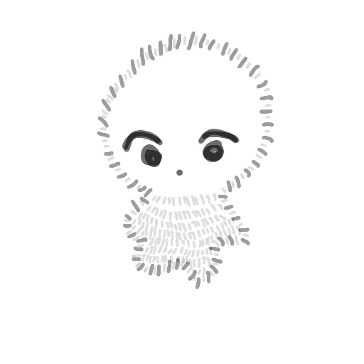 😟 Стикер «мікробик» для Telegram
