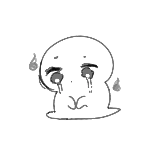 😭 Стикер «мікробик» для Telegram