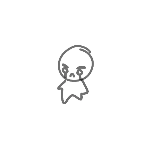 😢 Стикер «мікробик» для Telegram