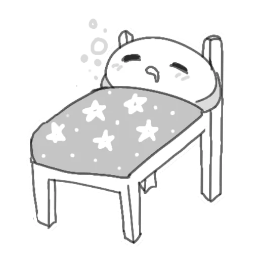💤 Стикер «мікробик» для Telegram