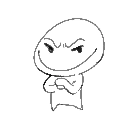 😈 Стикер «мікробик» для Telegram
