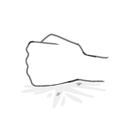👊 Стикер «мікробик» для Telegram
