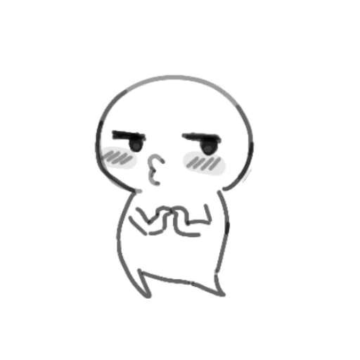 🥺 Стикер «мікробик» для Telegram