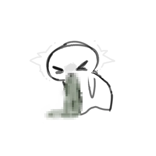 🤮 Стикер «мікробик» для Telegram