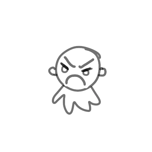 😡 Стикер «мікробик» для Telegram