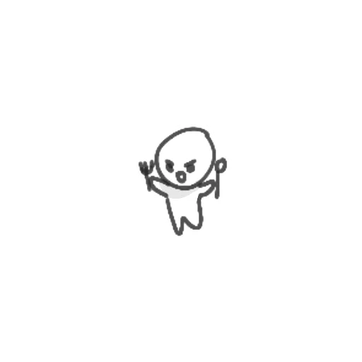 😋 Стикер «мікробик» для Telegram