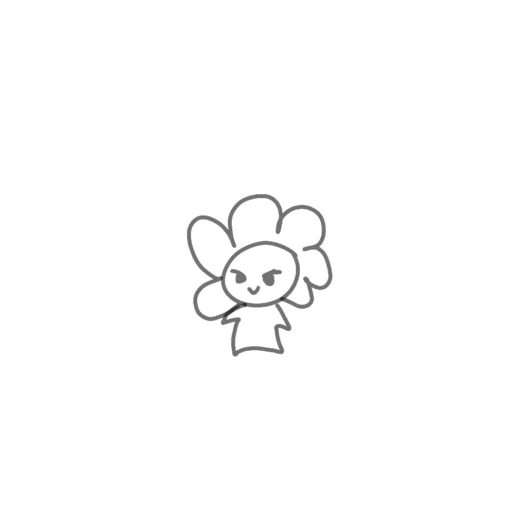 🌸 Стикер «мікробик» для Telegram