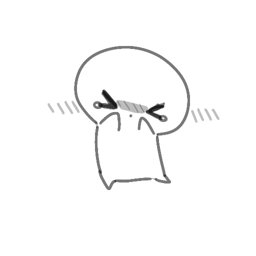 🥺 Стикер «мікробик» для Telegram