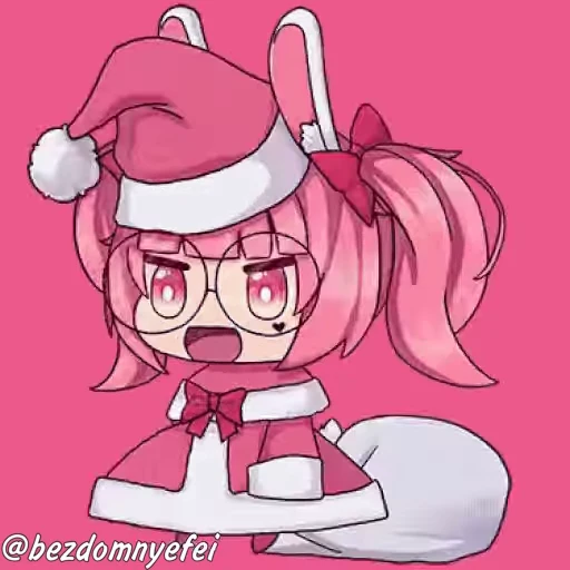 🧑‍🎄 Стикер «miku pink» для Telegram