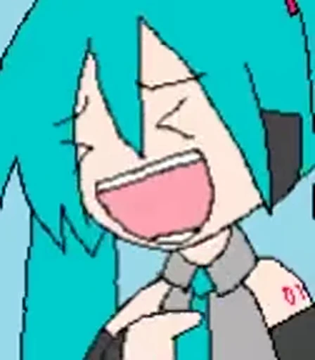 😆 Стикер «Miku» для Telegram