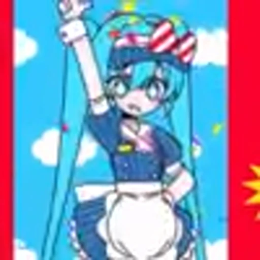 Стикерпак Hatsune Miku для Telegram