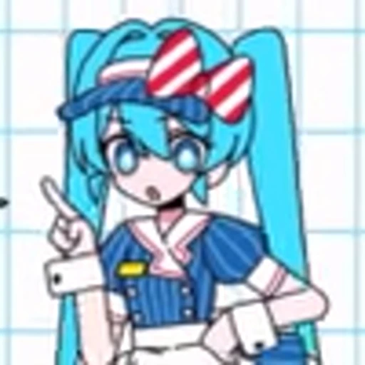 🌟 Эмодзи «Hatsune Miku» для Telegram