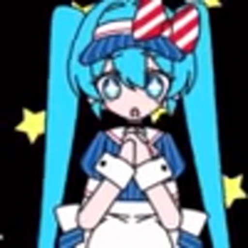🌟 Эмодзи «Hatsune Miku» для Telegram