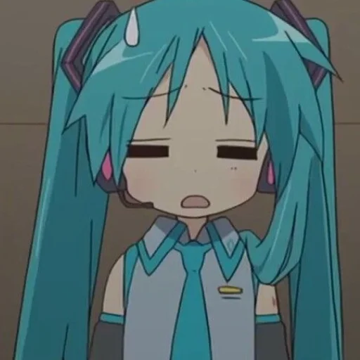 😓 Стикер «mikudayo» для Telegram