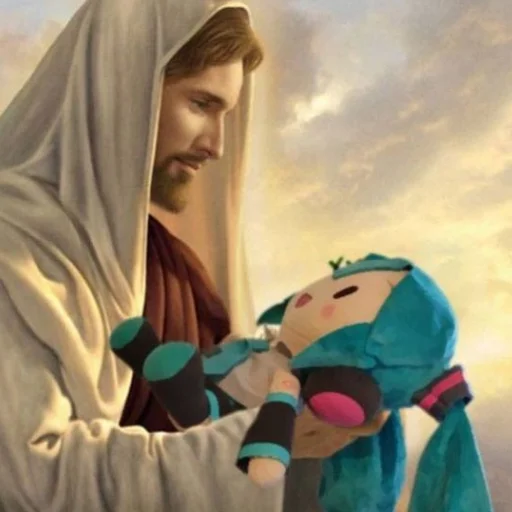 😏 Стикер «mikudayo» для Telegram