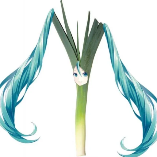 😭 Стикер «mikudayo» для Telegram