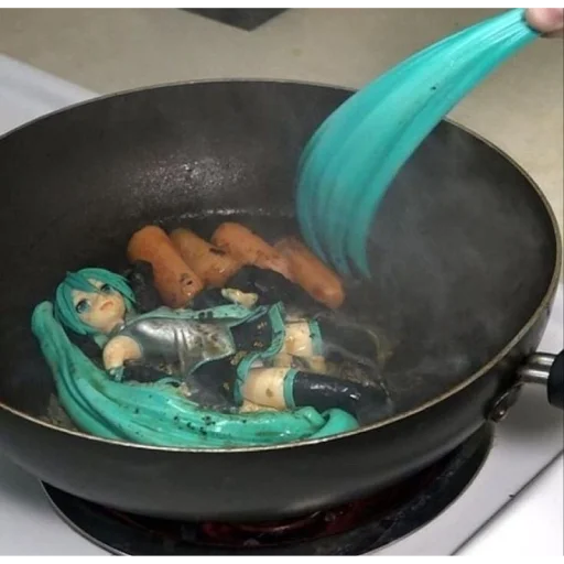 🍳 Стикер «mikudayo» для Telegram