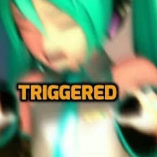 😡 Стикер «mikudayo» для Telegram