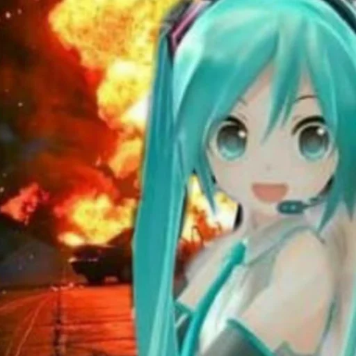 😃 Стикер «mikudayo» для Telegram