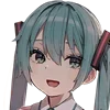 🥬 Эмодзи «Hatsune Miku» для Telegram