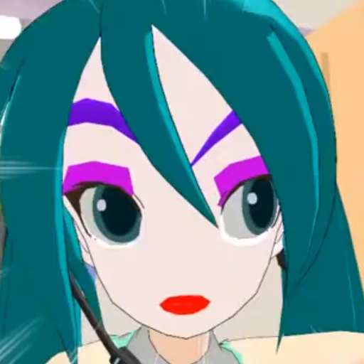🙄 Стикер «Old MMD Miku» для Telegram