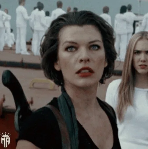 🤚 Стикер «Mila Jovovich» для Telegram