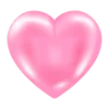 😘 Эмодзи «Розовые буквы красивые» для Telegram