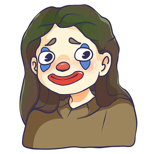 🤡 Стикер «Мертвые души» для Telegram