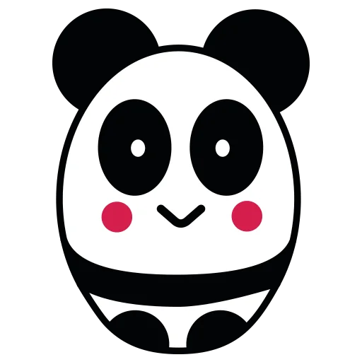 🐼 Стикер «Милые зверюшки (⁠◍⁠•⁠ᴗ⁠•⁠◍⁠)⁠⁠*⁠。» для Telegram