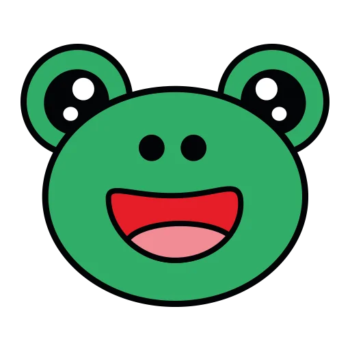 🐸 Стикер «Милые зверюшки (⁠◍⁠•⁠ᴗ⁠•⁠◍⁠)⁠⁠*⁠。» для Telegram