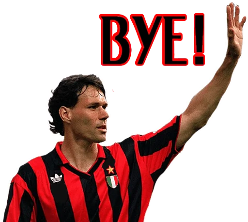 👋 Стикер «AC Milan» для Telegram