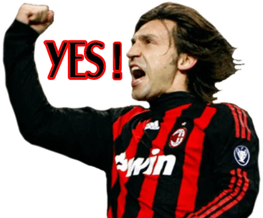 💪 Стикер «AC Milan» для Telegram