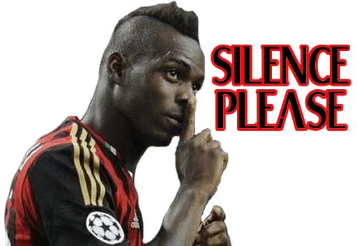 🤫 Стикер «AC Milan» для Telegram