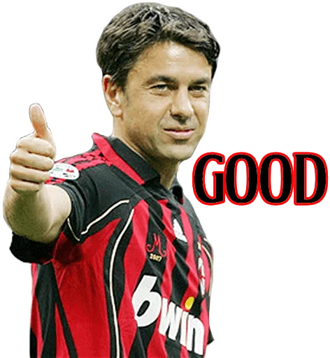 👍 Стикер «AC Milan» для Telegram
