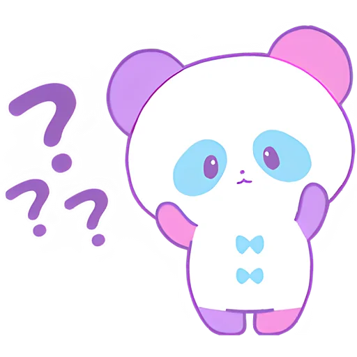 🤔 Стикер «Милая панда» для Telegram