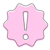 ❗️ Эмодзи «Цифры и иконки розовые и голубые» для Telegram