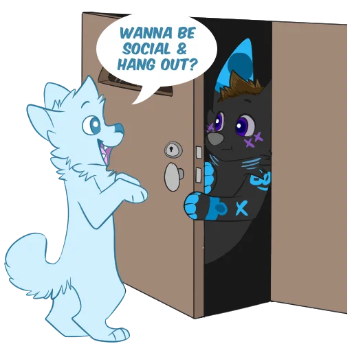 😶 Стикер «Miles» для Telegram